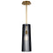 Kichler Linara 1 Light Pendant Black 44169BK