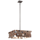 Kichler Cuyahoga Mill 5 Light Chandelier Anvil Iron 44228AVI