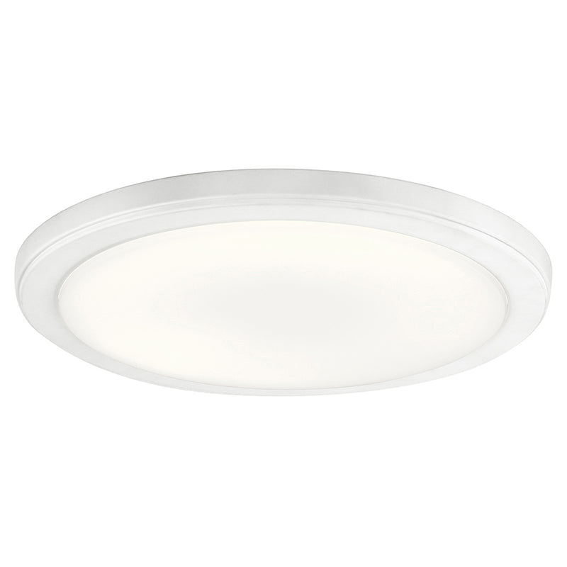 Kichler Zeo 3000K LED 13" Round Flush Mount White 44248WHLED30