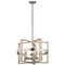 Kichler Peyton 5 Light Chandelier White Washed Wood 44290WWW