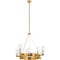 Kichler Cleara 9 Light Chandelier Fox Gold 44315FXG