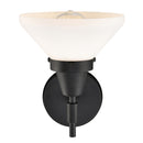 Innovations Lighting Caden 1 Light 9" Sconce 447-1W-BK-W-LED