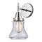 Caden Sconce shown in the Polished Chrome finish with a Seedy shade