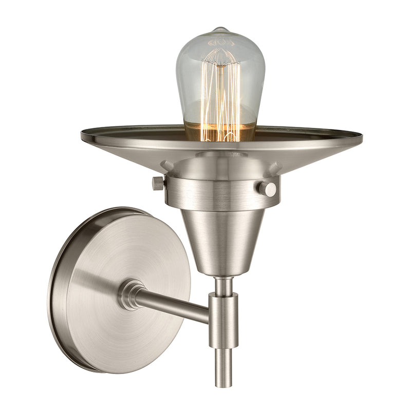 Innovations Lighting Caden 1 Light 9" Sconce 447-1W-SN-M2-SN-LED