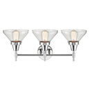 Innovations Lighting Caden 3 Light 26" Bath Vanity Light 447-3W-PC-CL-LED