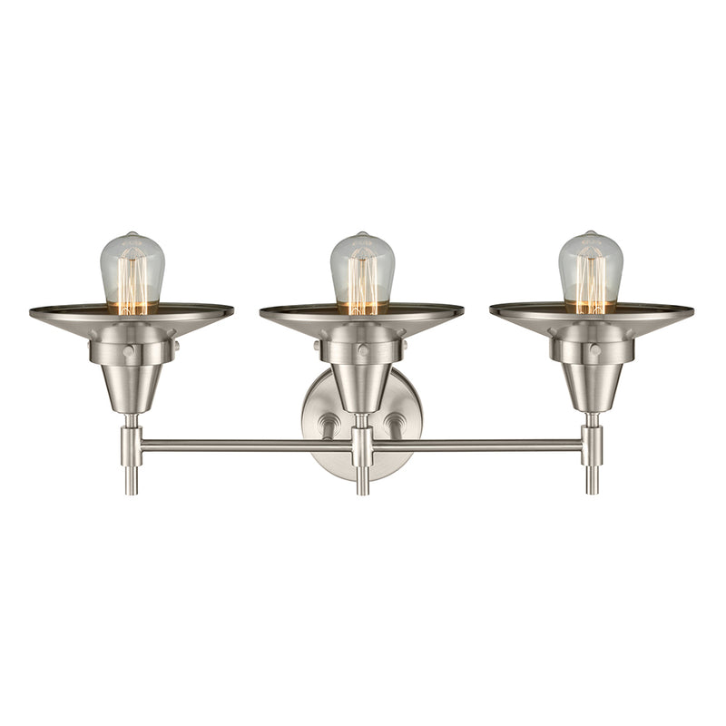 Innovations Lighting Caden 3 Light 26" Bath Vanity Light 447-3W-SN-M2-SN-LED