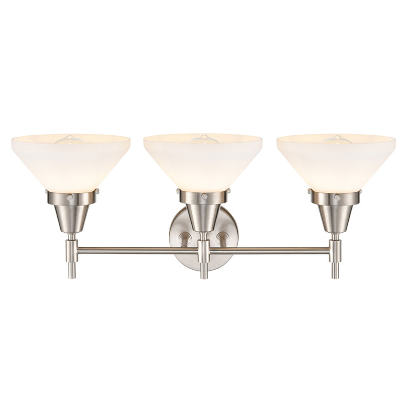 Innovations Lighting Caden 3 Light 26" Bath Vanity Light 447-3W-SN-W-LED