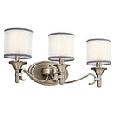 Kichler Lacey 3 Light Vanity Light Antique Pewter 45283AP