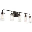 Kichler Braelyn 5 Light Vanity Light Olde Bronze 45461OZ