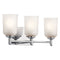 Kichler Shailene 3 Light Vanity Light Chrome 45574CH