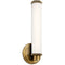 Kichler Indeco 1 Light LED Wall Sconce Natural Brass 45686NBRLED