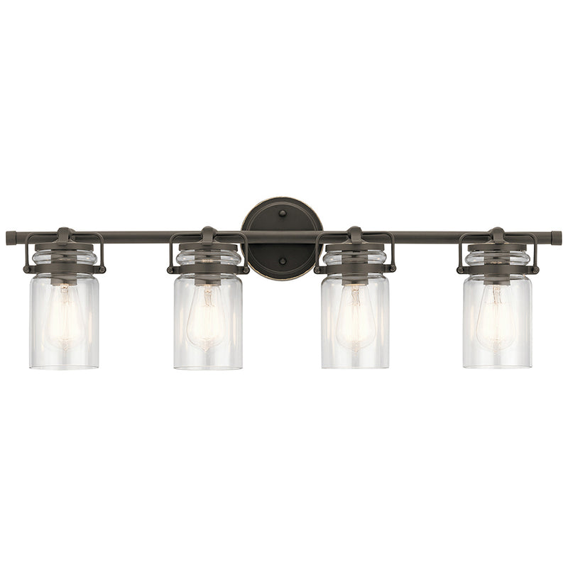 Kichler Brinley 4 Light Vanity Light Olde Bronze 45690OZ