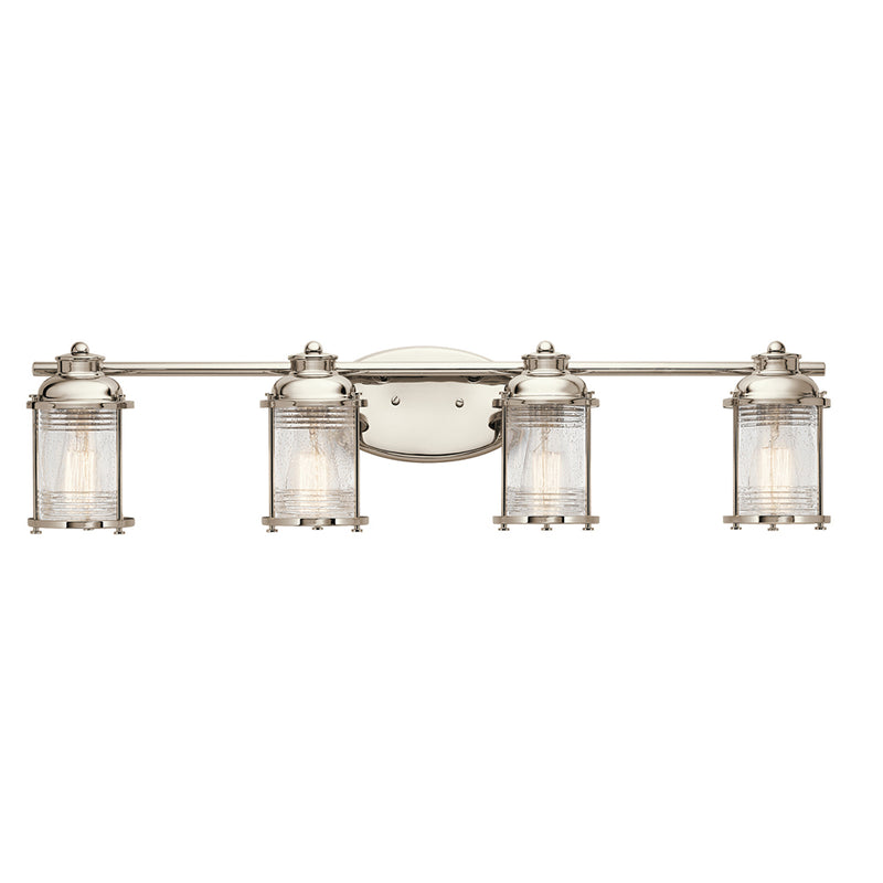 Kichler Ashland Bay 4 Light Vanity Light Polished Nickel 45773PN