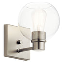 Kichler Harmony 1 Light Wall Sconce Brushed Nickel 45892NI