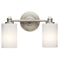 Kichler Joelson 2 Light Vanity Light Brushed Nickel 45922NI