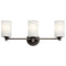 Kichler Joelson 3 Light Vanity Light with LED Bulb Olde Bronze 45923OZL18