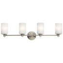 Kichler Joelson 4 Light Vanity Light Brushed Nickel 45924NI