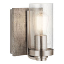 Kichler Dalwood 1 Light Wall Sconce Classic Pewter 45926CLP