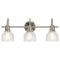 Kichler Avery 3 Light Vanity Light Brushed Nickel 45973NI