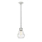 Fairfield Mini Pendant shown in the Brushed Satin Nickel finish with a Seedy shade