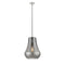 Fairfield Mini Pendant shown in the Brushed Satin Nickel finish with a Plated Smoke shade