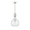 Amherst Pendant shown in the Brushed Satin Nickel finish with a Seedy shade