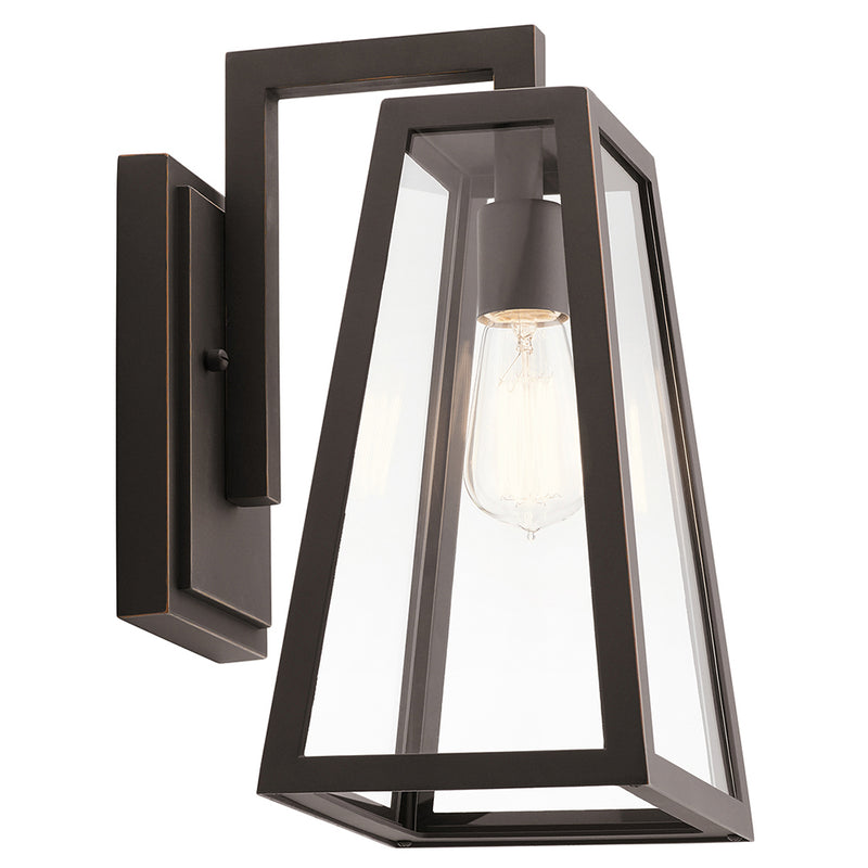 Kichler Delison 14" 1 Light Wall Light Rubbed Bronze 49331RZ