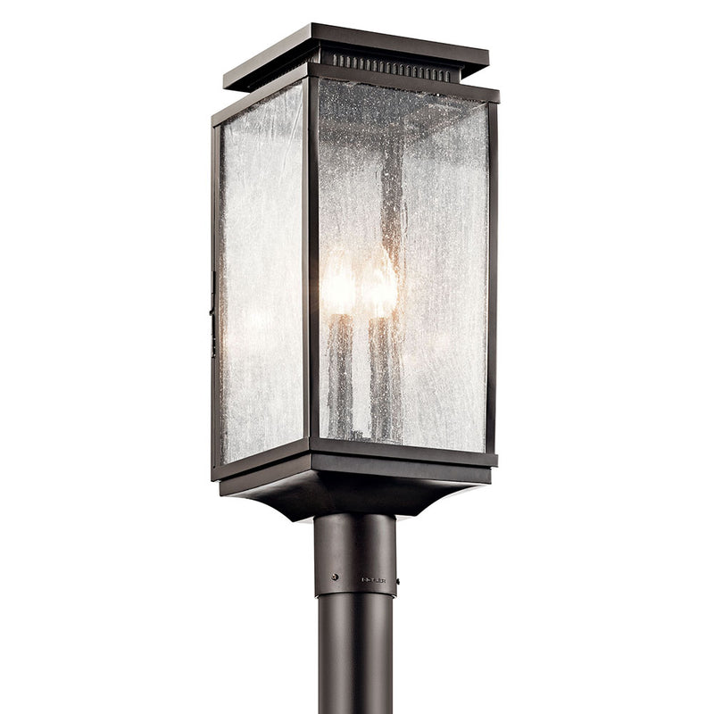 Kichler Manningham 3 Light Post Light Olde Bronze 49388OZ