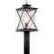 Kichler Argyle 1 Light Post Light Weathered Zinc 49746WZC