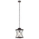 Kichler Argyle 1 Light Pendant Weathered Zinc 49747WZC