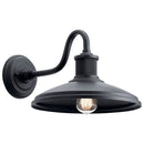 Kichler Allenbury 12" 1 Light Wall Light Textured Black 49980BKT