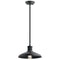 Kichler Allenbury 1 Light Convertible Pendant Textured Black 49982BKT