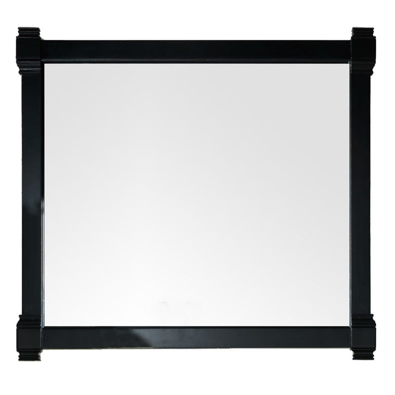 James Martin Brittany 46" Single Vanity Black Onyx with 3 cm Classic White Quartz Top 650-V46R-BKO-CLW