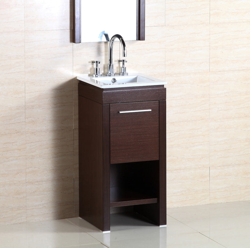 Bellaterra 16 Inch Single Sink Vanity 500137