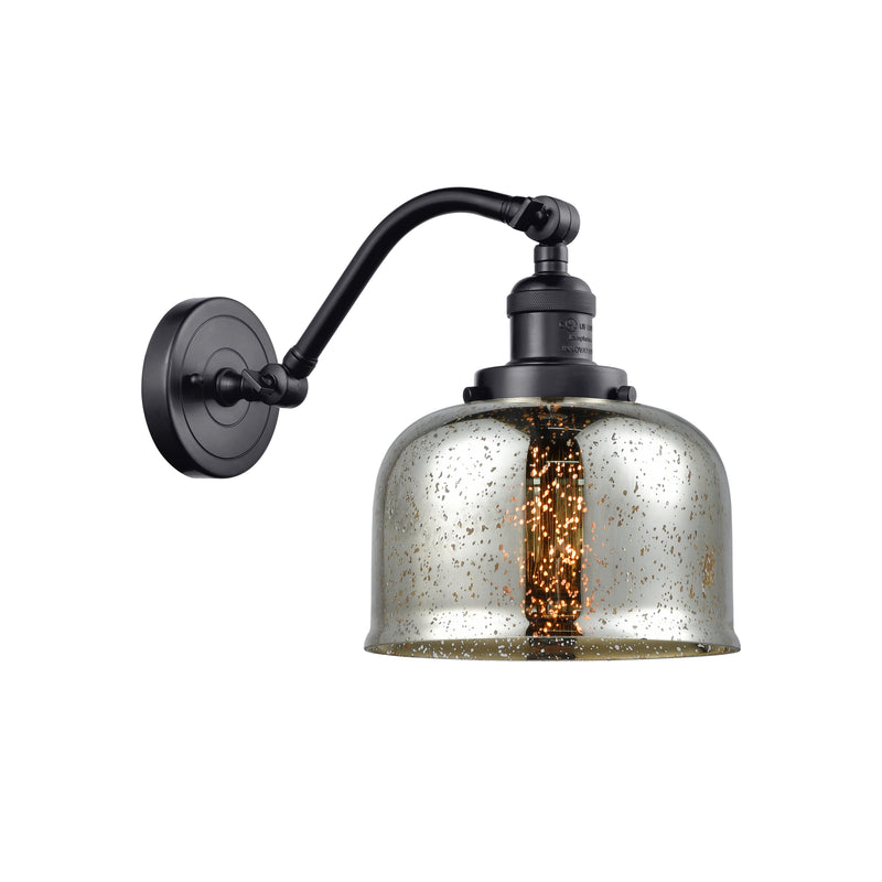 Innovations Lighting Large Bell 1 Light Sconce Part Of The Franklin Restoration Collection 515-1W-BK-G78