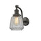 Chatham Sconce shown in the Oil Rubbed Bronze finish with a Clear shade