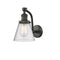 Cone Sconce shown in the Oil Rubbed Bronze finish with a Seedy shade