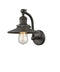 Innovations Lighting Railroad 1-100 watt 5 inch Oil Rubbed Bronze Sconce with Oil Rubbed Bronze Railroad shades and Solid Brass 180 Degree Adjustable Swivels 5151WOBM5