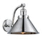 Briarcliff Sconce shown in the Polished Chrome finish with a Polished Chrome shade