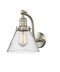 Innovations Lighting Large Cone 1-100 watt 8 inch Brushed Satin Nickel Sconce with Seedy glass and Solid Brass 180 Degree Adjustable Swivels 5151WSNG44