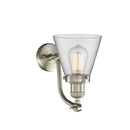 Innovations Lighting Small Cone 1 Light Sconce Part Of The Franklin Restoration Collection 515-1W-SN-G62-LED