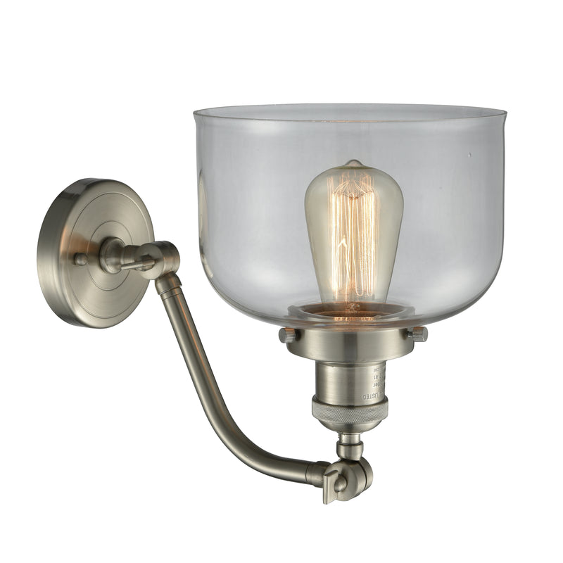 Innovations Lighting Large Bell 1 Light Sconce Part Of The Franklin Restoration Collection 515-1W-SN-G72-LED