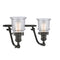 Innovations Lighting Small Canton 2 Light Bath Vanity Light Part Of The Franklin Restoration Collection 515-2W-OB-G184S-LED