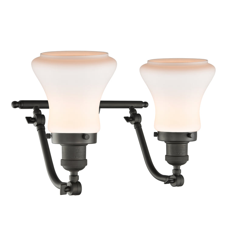 Innovations Lighting Bellmont 2 Light Bath Vanity Light Part Of The Franklin Restoration Collection 515-2W-OB-G191-LED