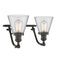 Innovations Lighting Small Cone 2 Light Bath Vanity Light Part Of The Franklin Restoration Collection 515-2W-OB-G62-LED