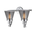 Innovations Lighting Small Cone 2 Light Bath Vanity Light Part Of The Franklin Restoration Collection 515-2W-PC-G63-LED