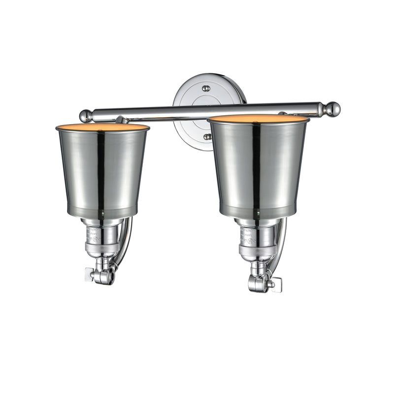 Innovations Lighting Addison 2 Light Bath Vanity Light Part Of The Franklin Restoration Collection 515-2W-PC-M9-PC-LED