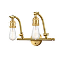 Addison Bath Vanity Light shown in the Satin Gold finish