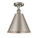 Innovations Lighting Ballston Cone 1 Light Semi-Flush Mount 516-1C-SN-MBC-12-SN