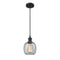 Belfast Mini Pendant shown in the Matte Black finish with a Seedy shade